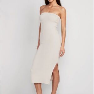 Old Navy Ribbed Strapless Dress
